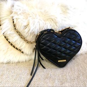 Leather Heart-Shaped Crossbody, Rebecca Minkoff